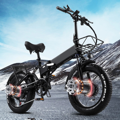 Doppelmotor e bike 48v - 20'',