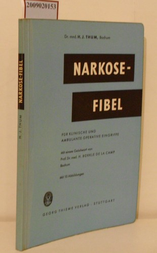 Narkose fibel für klinische - für,