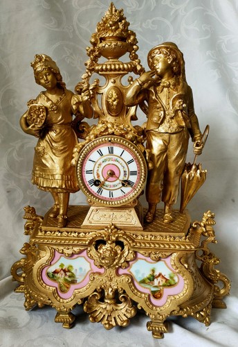 Wunderschöne kaminuhr pendule - kaminuhr,