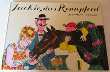 Jackie, das Rennpferd von