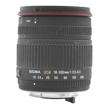 Objektiv Zoom Sigma 18-200mm DC 3.5-6.3 18-200 mm - Pentax K AF