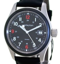 Hamilton Khaki Field Quartz 38 mm Swiss Made Herrenuhr Saphirglas H68421333