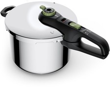 Tefal Schnellkochtopf 4 L Edelstahl alle Herdarten SecureTrendy P2580400 