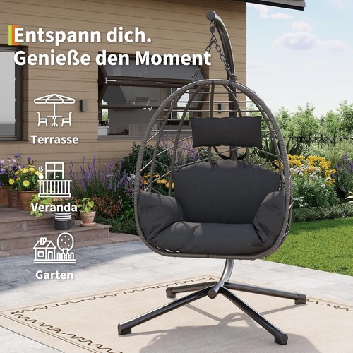 Rattan hängesessel outdoor - hängesessel,