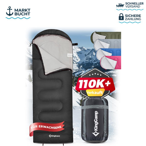 Schlafsack flanell warm - xl,