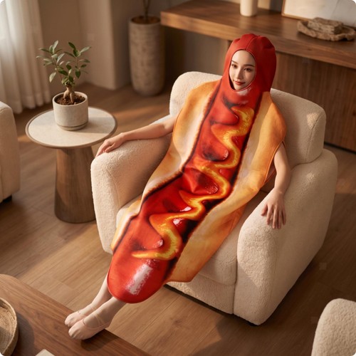 Hot dog kostüm - hot-dog-kostüm, witzig