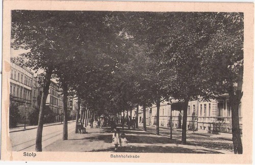 Stolp pommern bahnhof - stolp,