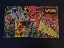 4 Samson Comic Hefte Goldkey