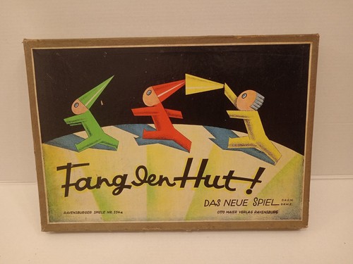 Vintage brettspiel fang den - vintage,