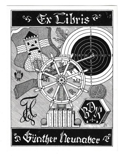 Bernhard kuhlmann exlibris - bernhard,