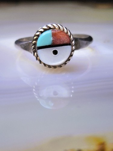 Ring silber 925 perlmutt - ring,
