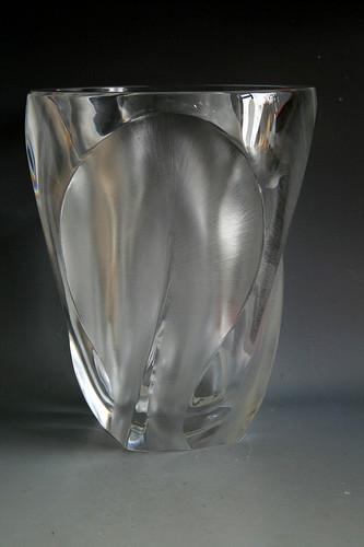 Lalique ingrid glas vase - lalique,