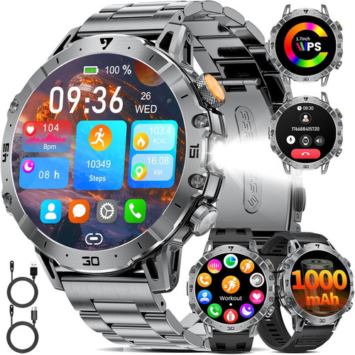 Smartwatch herren militär - herren,