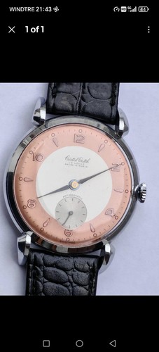 Vintage kristall uhr locle - vintage, le