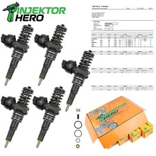 5x 0414720310 070130073R PUMPE DÜSE ELEMENT VW T5 TOUAREG 2.5 TDi 070130073RX