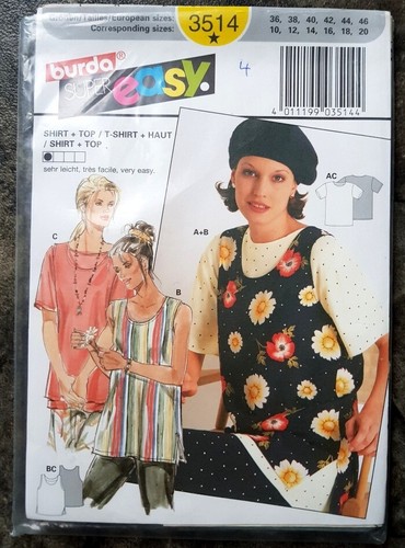 Burda super easy - easy, schnittmuster