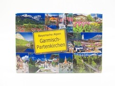 Garmisch Partenkirchen Magnet Foto Souvenir Ortsschild Zugspitze Berge ...