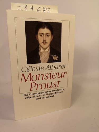 Monsieur proust erinnerungen - proust,