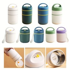 Vakuumisolierter Lebensmittelbehälter Edelstahl Brotdose mit Auslaufsicherem De