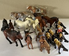 Bullyland - Pferde Schleich Spielfiguren Alt Sammlerstücke Konvolut Rarität