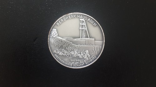 Medaille bergwerk haus aden - medaille,