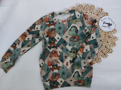 Rib pullover 104 handmade - , gr.