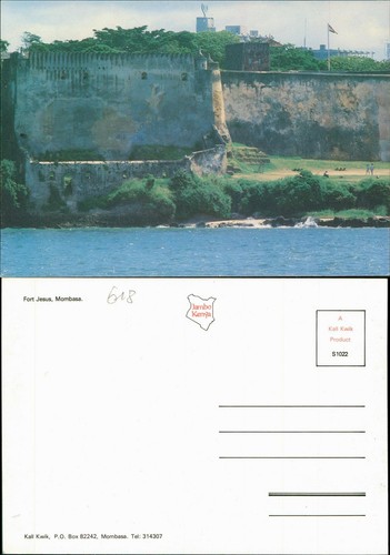 Postcard mombasa fort jesus - postcard,