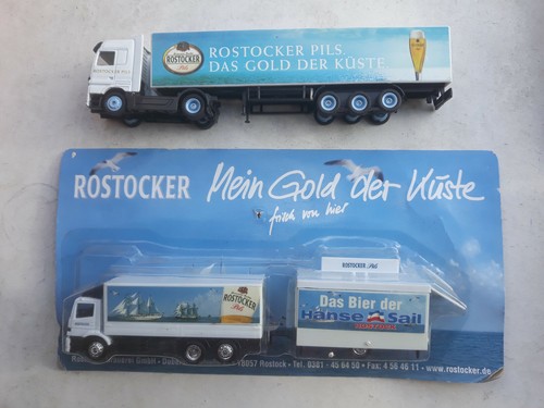 Zwei werbetruck rostocker - ,,
