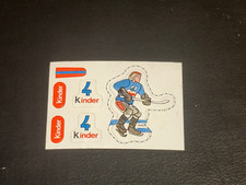 Steckfiguren  Aufkleberfolie Eishockeyspieler 1988 Nr. 4