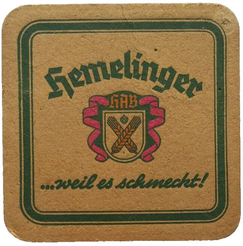 Alter bierdeckel hemelinger - alter,