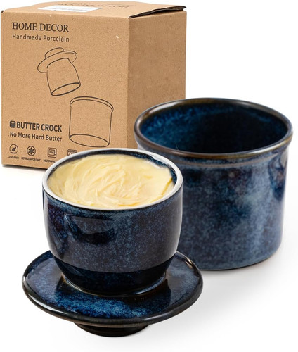 Home decor butterdose keramik - home,