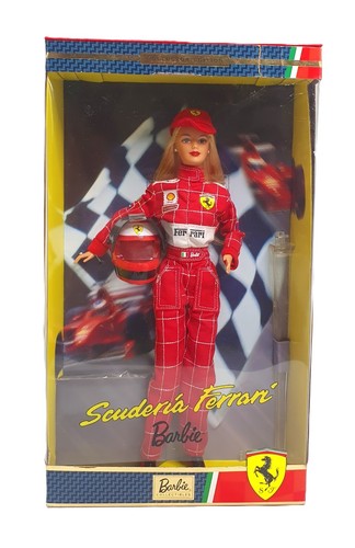 Mattel barbie scuderia - mattel, ferrari