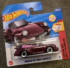 Hot Wheels Porsche 911 Turbo Cabriolet Modell Neuheit 2025