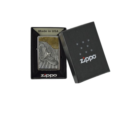 Zippo feuerzeug eagle - feuerzeug, sun