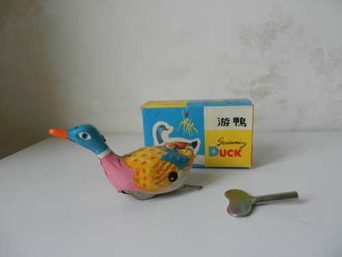 Swimming duck blechspielzeug - duck,