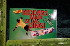 Alter Aufkleber Schoko Milch Kaubonbon KIDDERS kaufen ist das Ding!