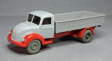 Wiking Magirus Sirius Pritschen LKW silbergrau blaßrot m. Kupplung 1961-62 TOP