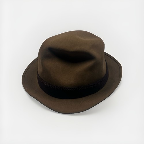 Vintage haarfilz fedora hut - vintage,