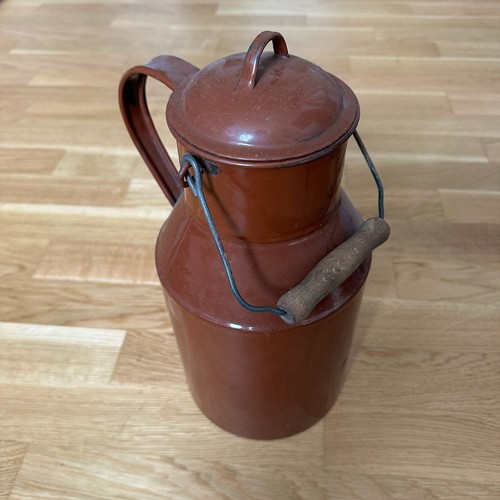 Vintage milchkanne metall - metall,