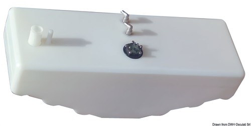Liter kunststoff tank - 40, pe
