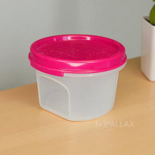 TUPPERWARE A76 EIDGENOSSE RUND 200 ML BROMBEER-ROT VORRATSDOSE