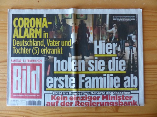 Bildzeitung 2020 ein - 01.02.2020, (ein