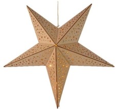 3D LED Holzstern Faltstern Weihnachtsstern Ø 40 cm mit Fernbedienung Bonetti (1)