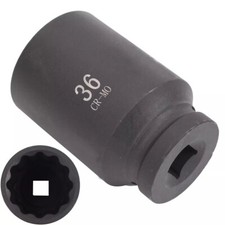 36 mm Vielzahn Nuss 1/2" Kraft