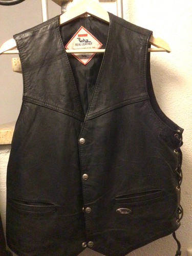 Biker innen echt - biker/innen, echt-leder-weste