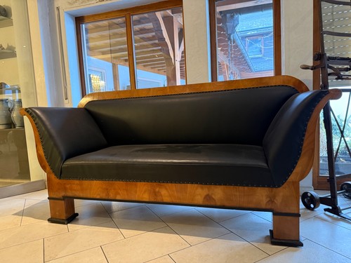 Biedermeier kirschbaum sofa - biedermeier,