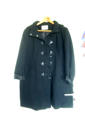 Winterjacke schwarz Canda Kapuze mit Reißverschluß    Gr. 50