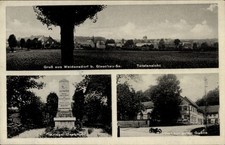 Ak Weidensdorf Remse in Sachsen, Totalansicht, Kriegerdenkmal,... - 4304820