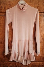 Kürkleid Eiskunstlauf Sagester Mädchen XS altrosa