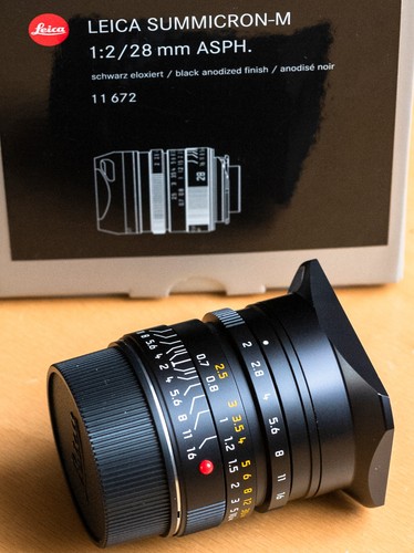 Leica summicron 0 - leica, 2.0/28mm